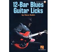 12-Bar Blues Guitar Licks. Book & Audio-Online: Book With Online Audio