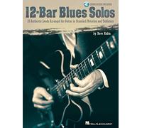 12-Bar Blues Solos Tab (Book/Online Audio) (Includes Online Access Code): 25 Authentic Leads Arranged for Guitar in Standard Notation And Tablature