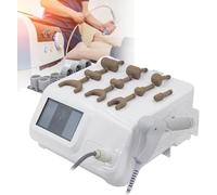 12 Bar Professional Shockwave Therapy Machine,2 in 1 Shockwave + Chiropractic,Pneumatic Shock Wave Treatment,Pain Deep Muscle Massager Relax Device,for Relief The Pain/Ed Plantar
