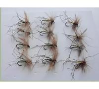 12 BARBLESS Daddy Flies Standard and Olive, daddy long legs trout flies, size 10