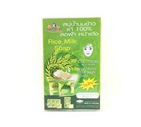 12 BARS x K. BROTHERS JASMINE RICE MILK SOAP BATH & BODY REDUCE ACNE 60G