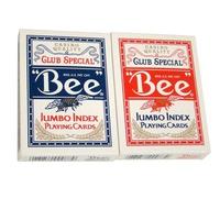 12 Bee No. 92 Diamond Back Club Special Red/Blue Decks Jumbo