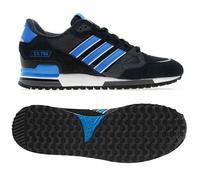 (12, Black Blue) ADIDAS ORIGINALS ZX 750 MEN'S TRAINERS SHOES