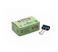 12 Black Lion of Era Paperweight Springs - Recycled Cardboard Box, 19 mm