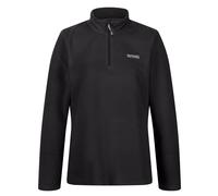 (12, Black) Regatta Great Outdoors Womens/Ladies Sweetheart 1/4 Zip Fleece Top