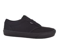 (12, Black) Vans Mens Atwood Low Top Casual Canvas Trainers Sneakers Shoes