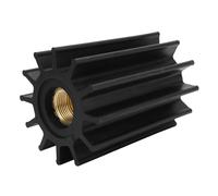 12 Blades Water Pump Impeller for Johnson F95 Range of Pumps Marine Grade Rubber and Metal Outboard Motor Impeller with 3.82in Width 5.12in Length 0.98in Shaft Inner Diameter