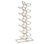 12 Bottle Wine Rack with Gold Finish | Wren