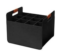 12 Bottle Wine Shopping Bag, Wine Holder 12 Bottles | Felt Wine Carrier Case | Foldable Wine Bottle Holder, Felt Red Wine Storage Bag, Wine Carrier Case