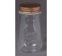 12 Bottles "Cucinare" 200 ml Quattro Stagioni 56 Copper-Colored Vessel with Lid