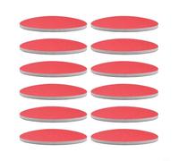 12 Bowling Ball Maintenance Pads Including Five Grit Levels 500 1000 1500 2000 and 3000 for Reliable Conditioning (12PCS 500)