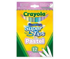 12 Bright Supertips Pastel Edition