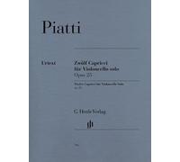 Carlo Alfredo Piatti: 12 Capricci Opus 25: Cello: Instrumental Album