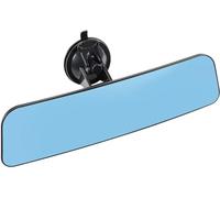 12"Car Rear View Mirror with Adjustable Suction Cup,Driving Instructor Learner Rearview Mirror,Wide Angle Car Interior Mirrors Universal Fit for Car SUV Trucks Convex Blue Surface 305mm