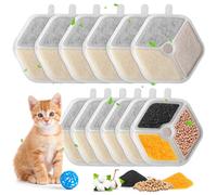 12 Cat Water Fountain Filters for Oneisall PTM-643 Wireless Ultra Qui