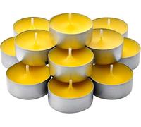 12 Citronella Tealight Candles Garden Outdoor Mosquito Insect Fly Repellent Camp