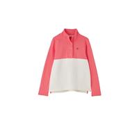 (12, Coconut Deep Coral) LightHouse Women's Heaven Sweatshirt - Ladies Popper Detail Cotton Top