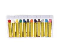 12 Colors Body Face Paint Sticks Crayons Set Colorful Painting Pen
