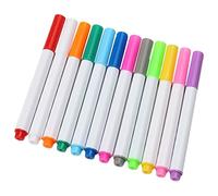 12 Colors Fabric Marker Pen Water Erasable Disappearing Marking Water Soluble Fabric Marker for Quilting