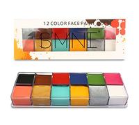 12 Colors Face Body Painting Art Toxic Safe Oil Paint Halloween Fancy Dress Beauty Makeup Tool