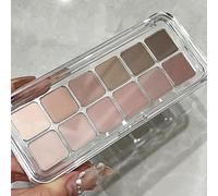 12 Colors Full Matte Eyeshadow Palette, Nude Pink Brown Eye Shadow Pallets, Long-Lasting Pressed Powder Eye Makeup Palette, Blendable Smokey Eyeshadow Makeup, Gift Eor Women