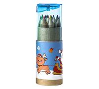 12 Colors High Graded Colored Pencils for Kids and Students - Perfect for Art Projects Card Making and Drawing Activities (A, 11x3.5cm)