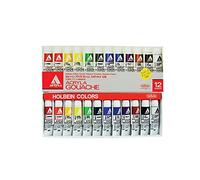 12 Colors Holbein acrylic la gouache set study set (japan import)