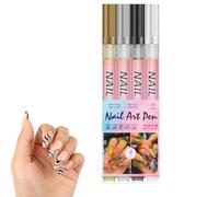 12 Colors Nail Art Pens Set,2026 Nail Art Pens for Painting Nails,Nail Art Markers Doodle Pen,Nail Art Tools for Dotting Drawing Painting Point Liner DIY,Nails Art Drawing Tool (4 colours)