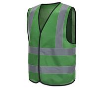 12 Colors Optional Reflective Vest High Visibility xxxl green hi viz vis Executive Waistcoat