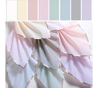 12 Colors-Phnom Penh Jelly Film Flower Bouquet Wrapping Paper Gift Waterproof Matte Paper Gift Gift Box Flower Material 20 Pieces 1 White