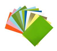 12 Colors Shrink Plastic Sheet, Frosted Shrinking Paper, Shrink Film Sheets, Heat Shrink Sheets for Crafting Keychain Art Crafts Ornaments Jewelry Making, 11.4x7.9 in (B)