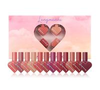 12 Colors Sweet Heart Velvet Matte Liquid Long-Lasting Lipstick Set