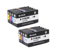 12 Compatible Ink Cartridges Compatible With 711XL 711 Compatible With DesignJet T120 T520 Printers(2 SET)
