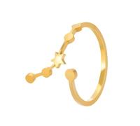 12 Constellation Rings for Women Star Signs Zodiac Open Ring Taurus Pisces Leo Virgo Gemini Pisces Libra Birthday Gift