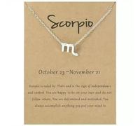 12 Constellations Signs Necklace Jewelry Birthday Men Women Universal Gift New-#03
