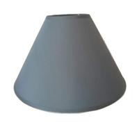 12" Cotton Coolie Pendant Or Table Lampshade in Mid Blue Colour