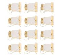 12 Count Clear Drawstring Bags Sweet Bags Empty Jewellery Pouches Candy Bag Handmade Soap Packaging For Birthday Wedding Small Jewelry Storage Organza Pouches