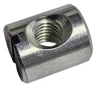 (12) Cross Dowels/Barrel Nuts - 10-24 12mm X 10mm Zinc-Plated CNC