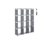 12 Cubes Open Organizer, Grey