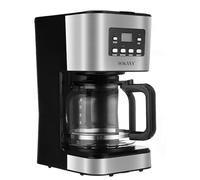 12-Cup Drip Coffee Maker Machine, 1.5L Filter Coffee Machine,900W Programmable Drip Filter Coffee Machine with Timer, 40min Keep Warm & Anti-Drip System, Fast Brewing Technology, for Cappuccino, Latte