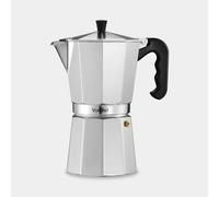 12 Cup Aluminium Italian Style Espresso Stovetop Coffee Maker VonShef Silver One Size