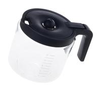12 Cup Glass Beverage Maker Suitable for Brewing Unit 5000 5500 K5600 Devices Temperature Resistant Wide Opening Design K Second Gen Pitcher