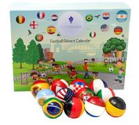 12-Day Football Advent Calendar 2025 - International Flag Stress Balls & Fun Quiz - World Cup Advent Calendar