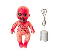 12 Days of Christmas Song Cards Toy, Animatronic Creepy Doll Halloween Decoration, Sound Activated Holiday Prop with Battery Operated Control (A # 10, 25x14 cm)