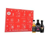 12 Days of Christmas Spirit Gift Set Advent 2024 - Gin, Whiskey, Vodka, Rum (5cl) - Gifts For Him, For Her, Christmas Gifts,