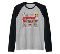12 Days of Ophthalmoogy for Eye Care Professionals at Raglan Baseball Tee
