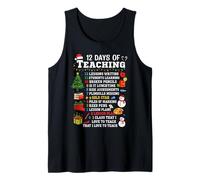 12 Days of Teaching Fun for Teachers and Educators Tank Top