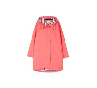 (12, Deep Coral) LightHouse Women's Long Beachcomber Jacket - Ladies 3/4 length Windproof Spring Summer Outdoor Coat with Hood