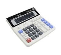 12-Digit Battery Dual Powered Handheld Electronic Business Mini Solar Basic Desktop Financial Scientific Office Calculator with Large LCD Display, Basic Calculator