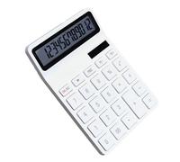 12 Digit Calculator with Wide Screen Solar Power for Efficient Home and Office Calculations Standard Calculators Office Calculator